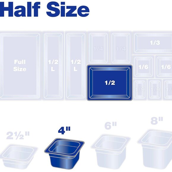 Carlisle FoodService Black Serving Tray 4" Deep, Black - Picture 6 of 7